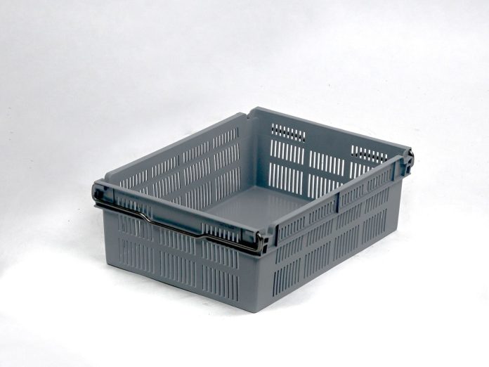 Nested Plastic Crates